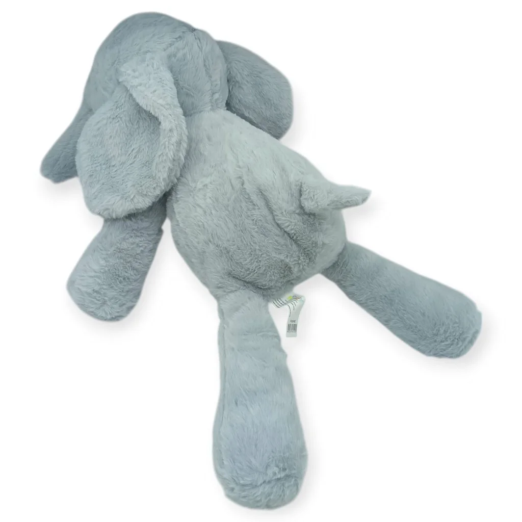 Peluş Sevimli Hayvanlar 65 cm Uyku Arkadaşım Fil - Gri - 1 ADET