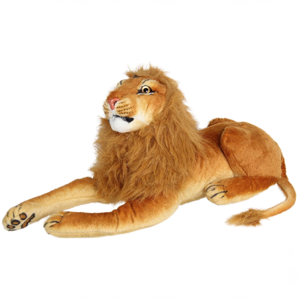Peluş Yatan Aslan 50 cm. Peluş Yatan Aslan 50 cm.