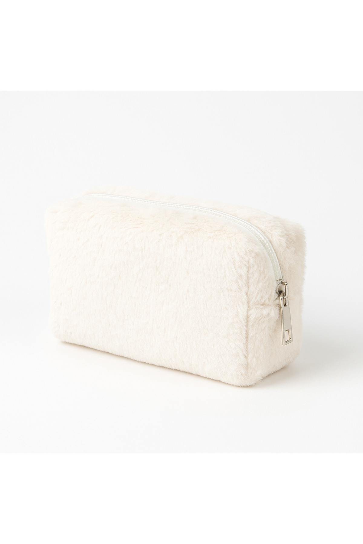 Pazar Kapısı Peluş Yumuşacık Makyaj Çantası - Kozmetik Organizeri