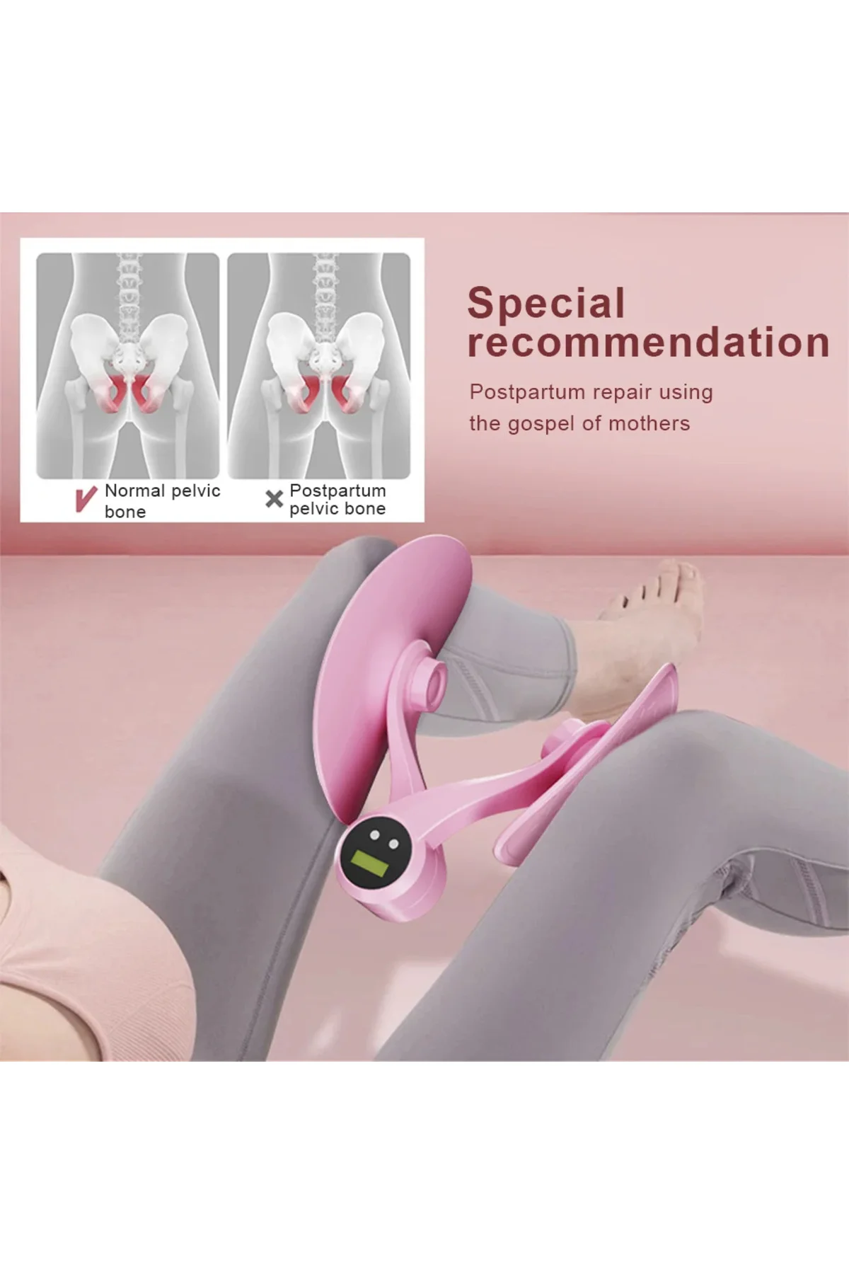 Pelvik Taban Kasları Egzersiz Aleti Sayaçlı - Kegel pelvic uyluk kalça eğitmeni Pelvik Taban Kasları Egzersiz Aleti Sayaçlı - Kegel pelvic uyluk kalça eğitmeni