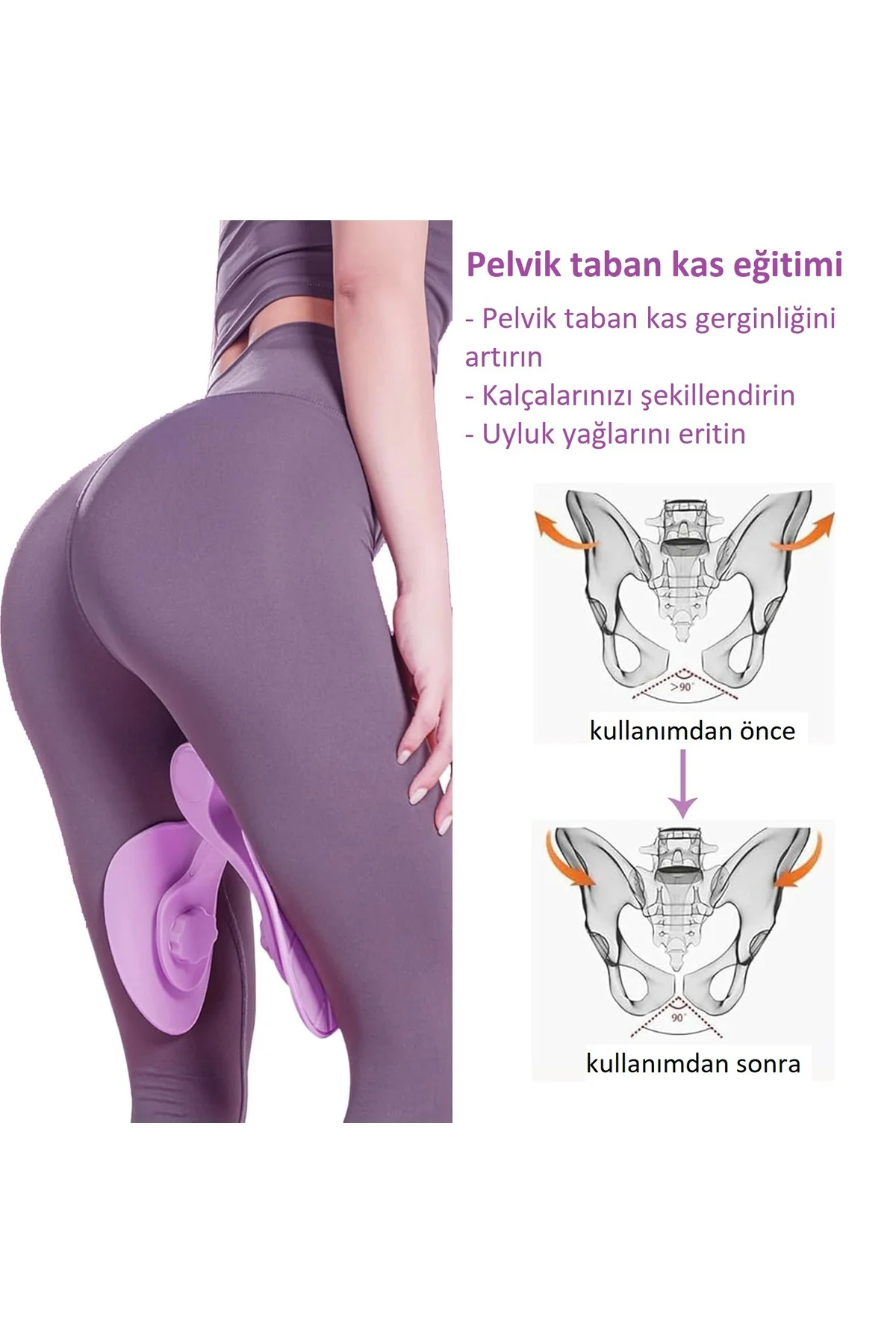 Pelvik Taban Kasları Egzersiz Aleti Sayaçlı - Kegel pelvic uyluk kalça eğitmeni Pelvik Taban Kasları Egzersiz Aleti Sayaçlı - Kegel pelvic uyluk kalça eğitmeni