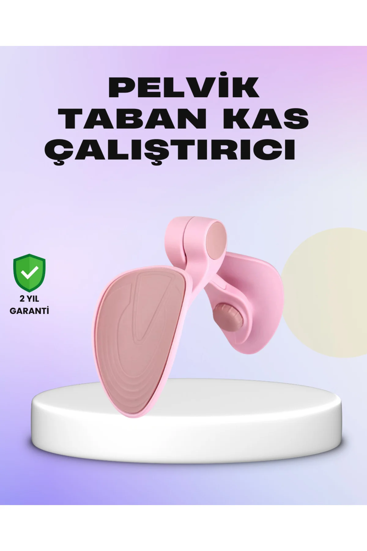 Pelvik Taban ve Uyluk Egzersiz Aleti Ev Tipi Taşınabilir