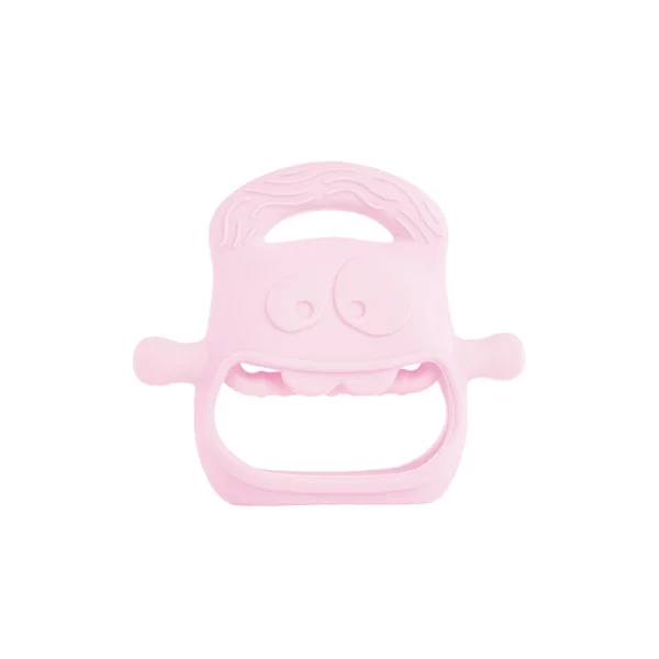 Pembe Bebek Silikon Diş Kaşıyıcı