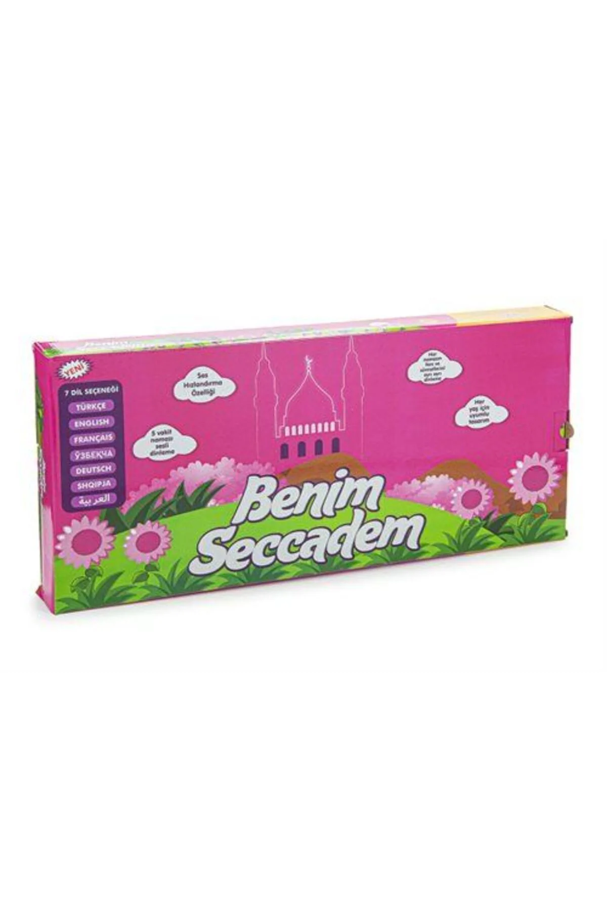PEMBE Benim Seccadem Çocuklar İçin 7 Dilde Sesli Konuşan Namaz Kı