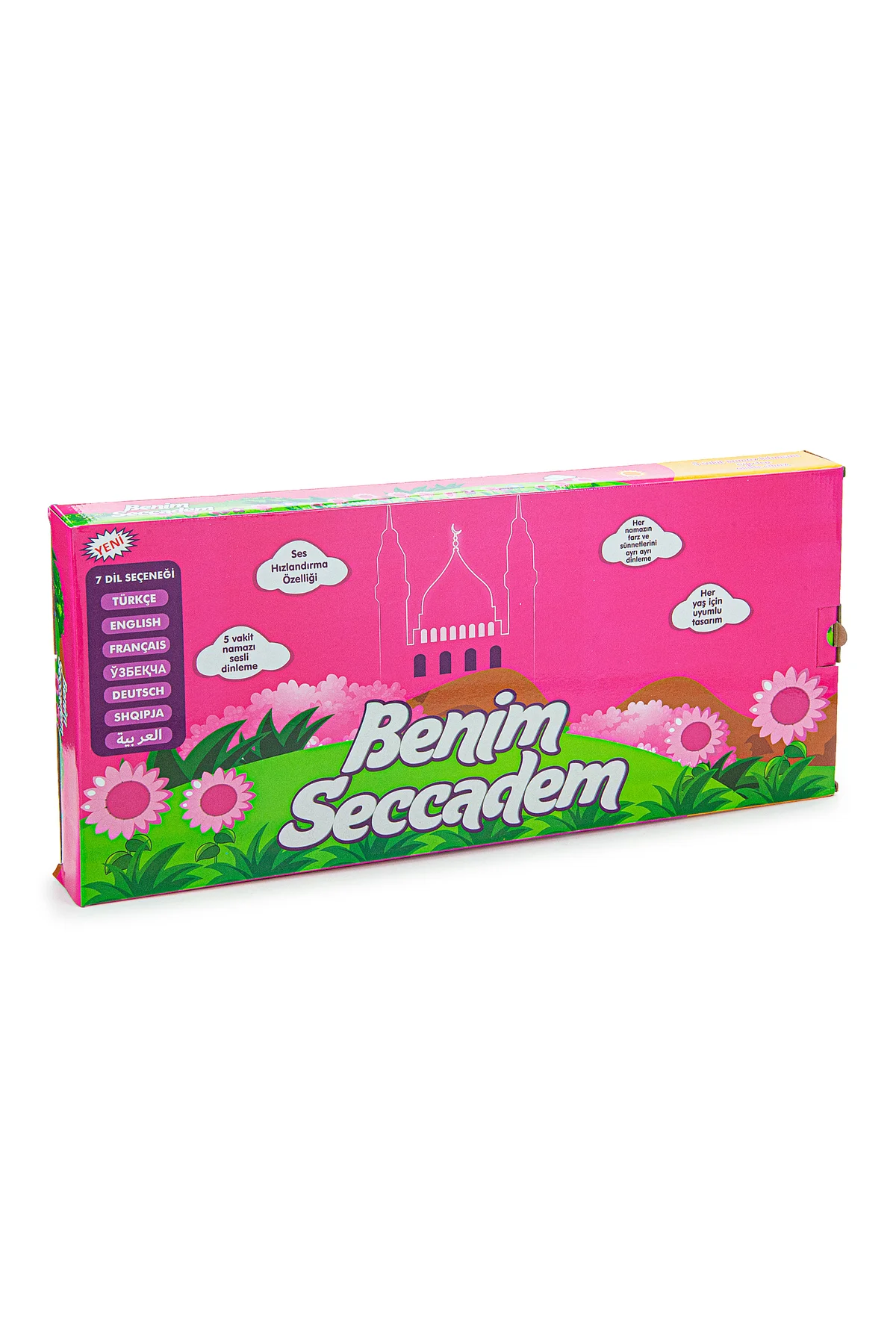 Pembe Benim Seccadem Çocuklar Için Sesli Konuşan 7 Dilde Namaz Kı