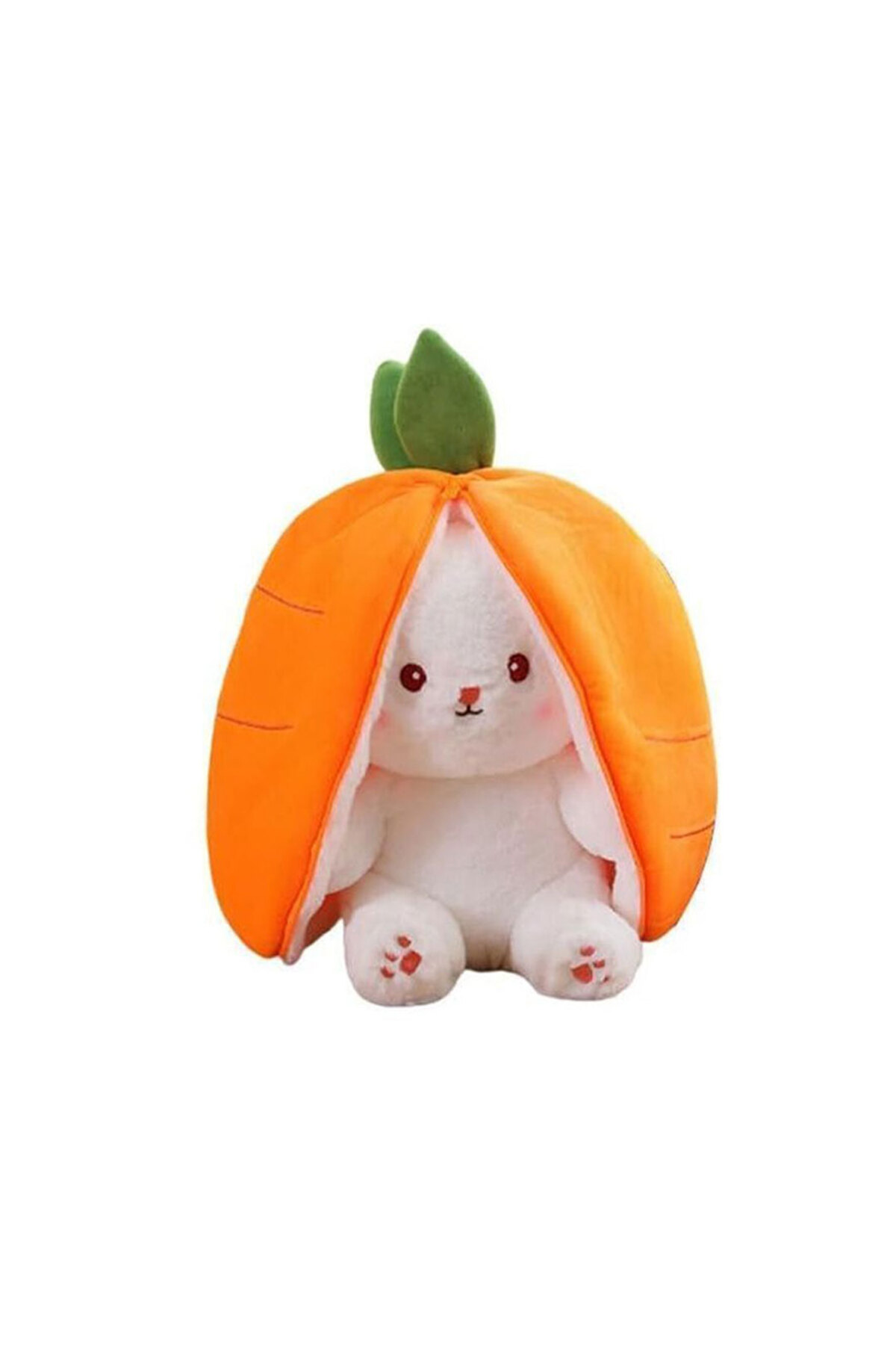 Oyuncak Store Pembe Çilek Tavşan Özel Tasarım Fermuarlı Hem Çilek Hem Tavşan Se