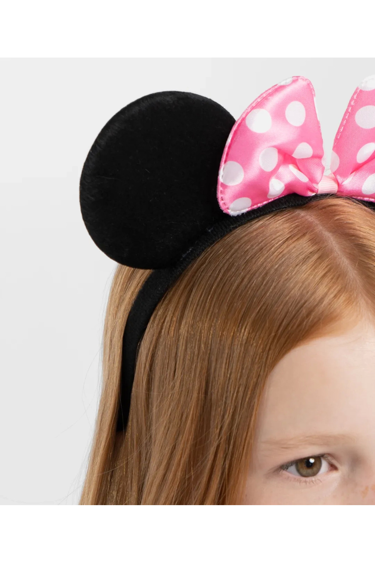 Dream Vega Pembe Fiyonklu Minnie Mouse Tacı Mini Kulak