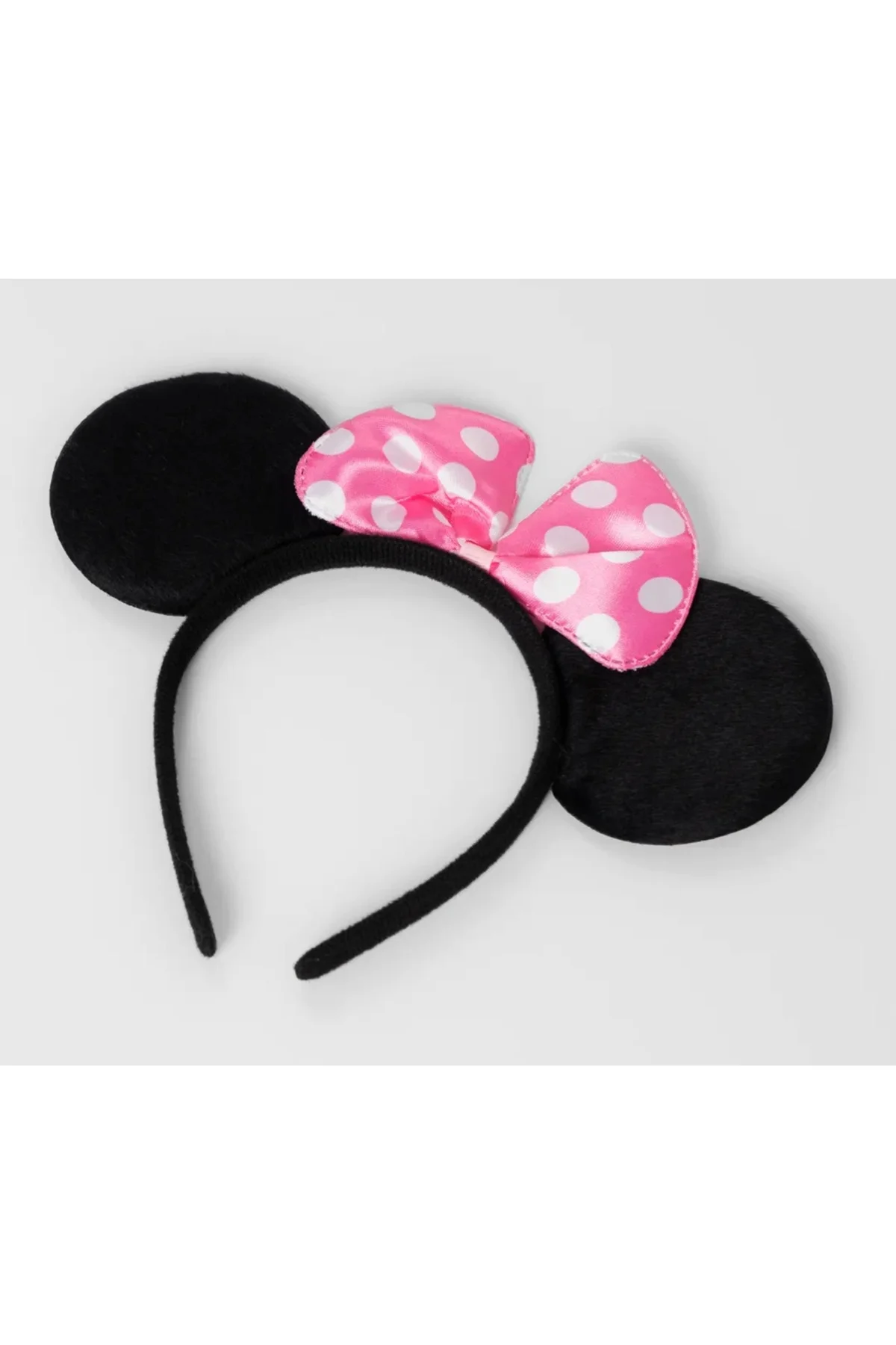 Pembe Fiyonklu Minnie Mouse Tacı Mini Kulak - Görsel 4