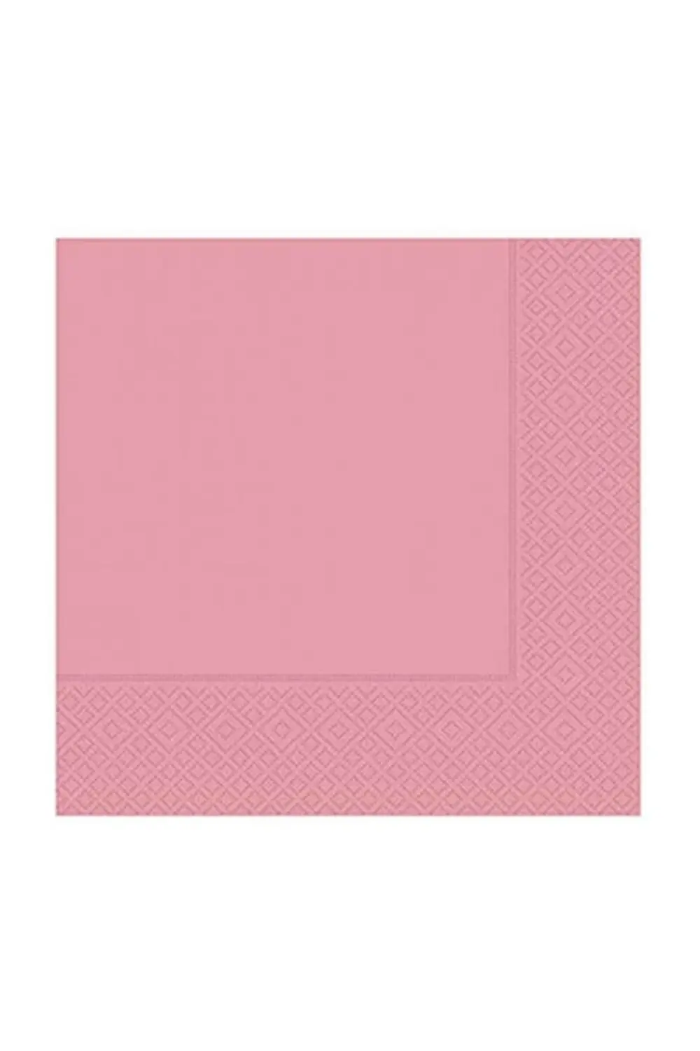 Pembe Kağıt Peçete 33x33 cm 20'li