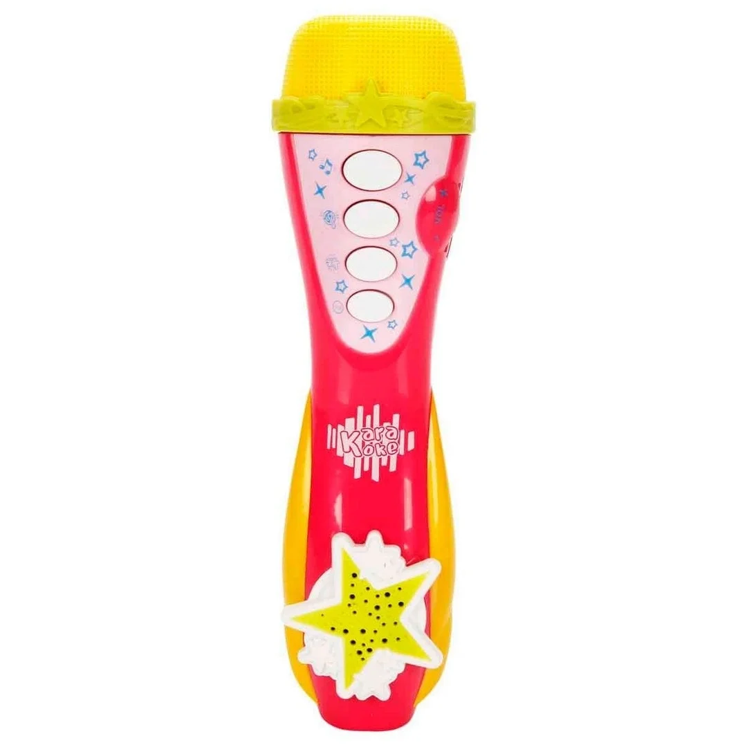 Pembe Karaoke Mikrofonu