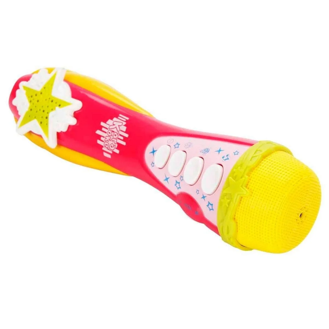 Pembe Karaoke Mikrofonu