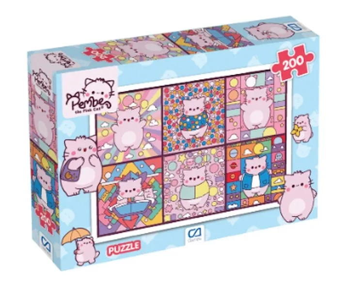 Pembe Kedi Puzzle 200 Pembe Kedi Puzzle 200