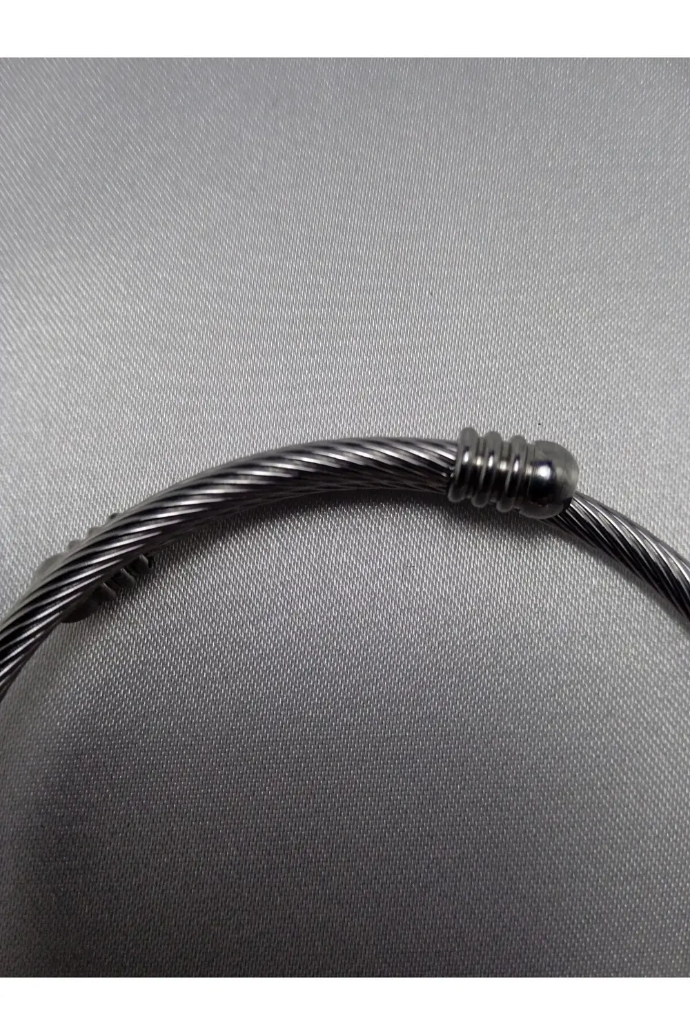 Pembe kelebek çelik charm bileklik