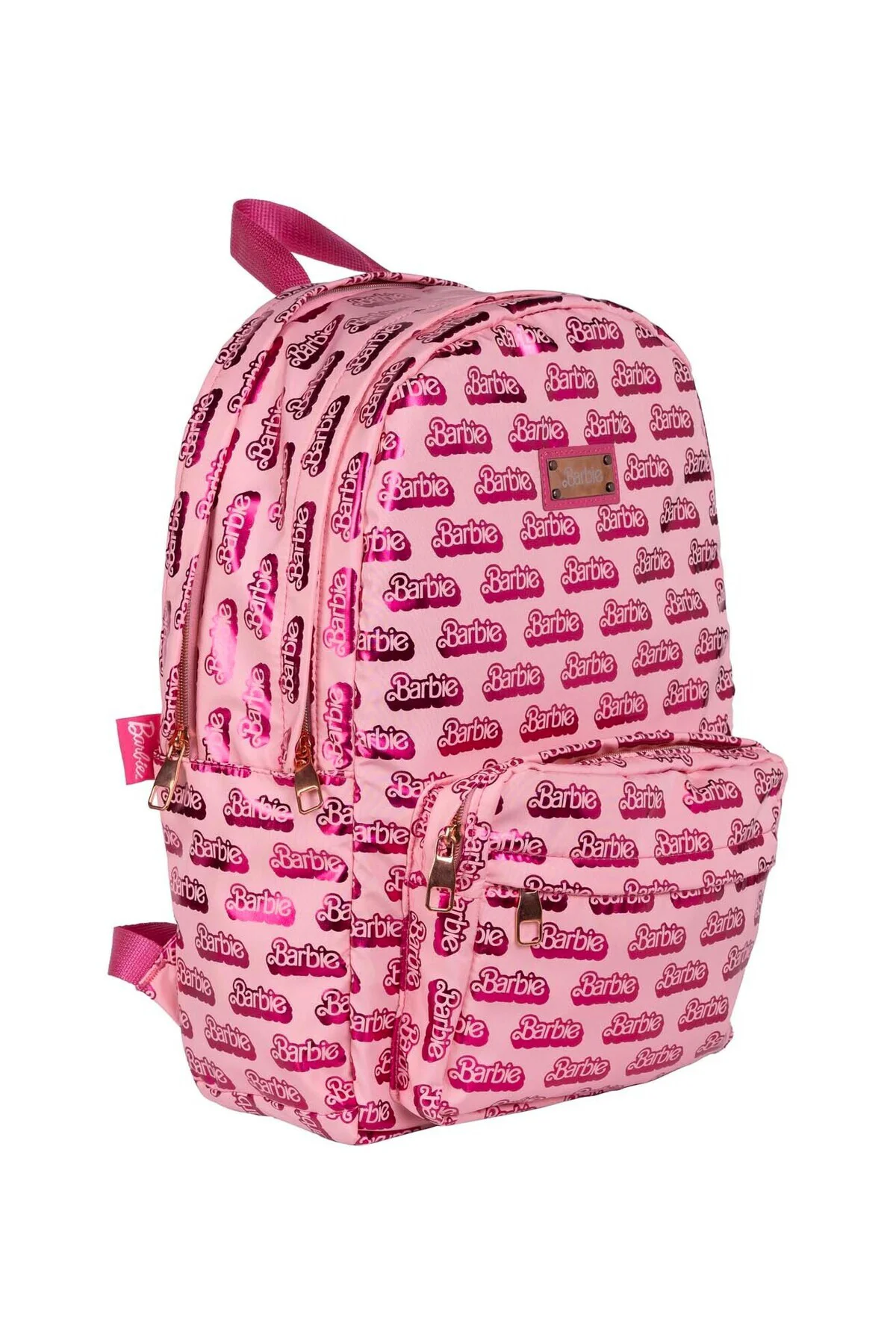 Pembe Kız Çocuk Sırt Çantası 2704-BARBIE OKUL ÇANTASI
