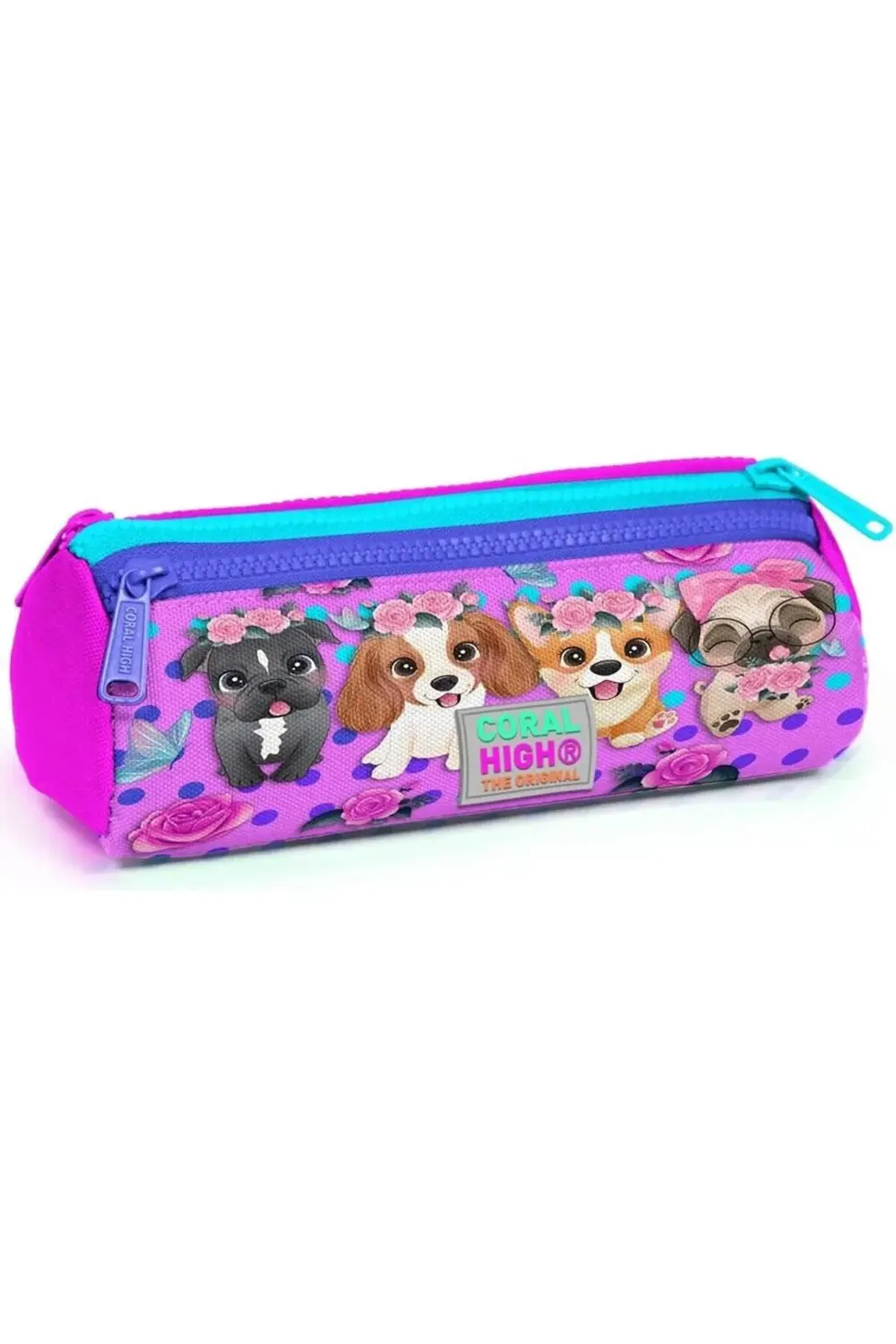 Pembe Köpek Üç Bölmeli Çantası - Kız Çocuk 1185222