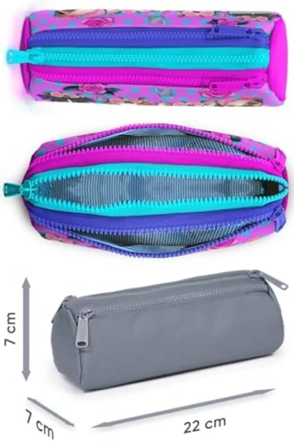 Pembe Köpek Üç Bölmeli Çantası - Kız Çocuk 1185222