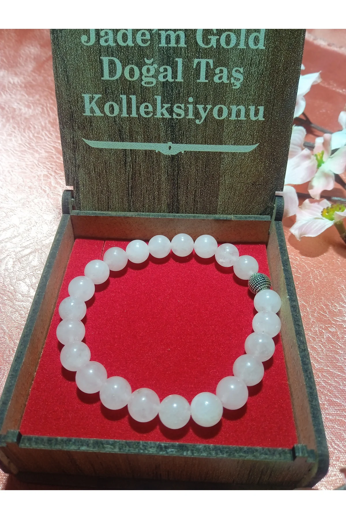 Pembe Kuars Doğaltaş