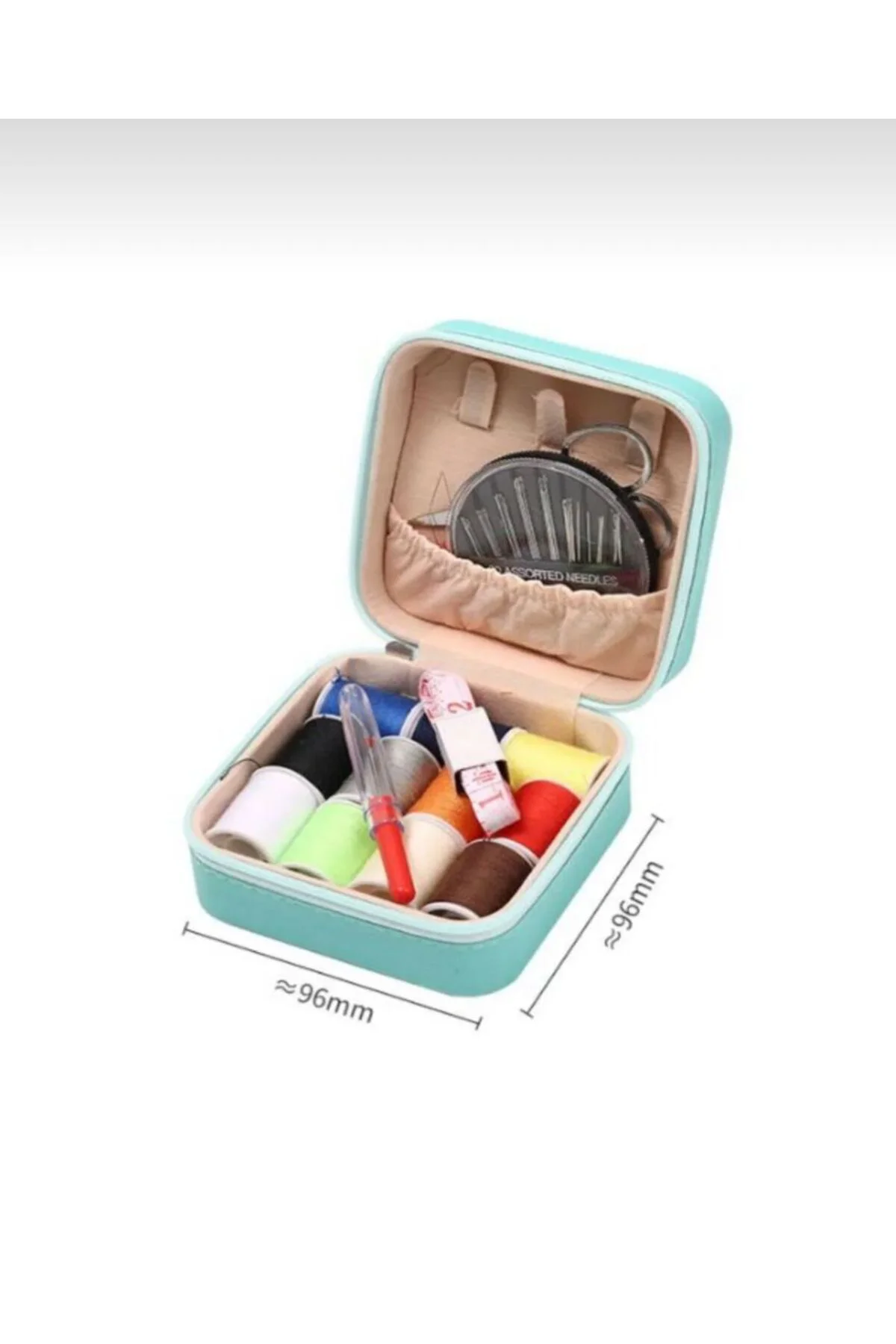 Pembe Kutulu Dikiş Makinesi Kiti, Dikiş Aksesuarları Ve Malzemele Pembe Kutulu Dikiş Makinesi Kiti, Dikiş Aksesuarları Ve Malzemele
