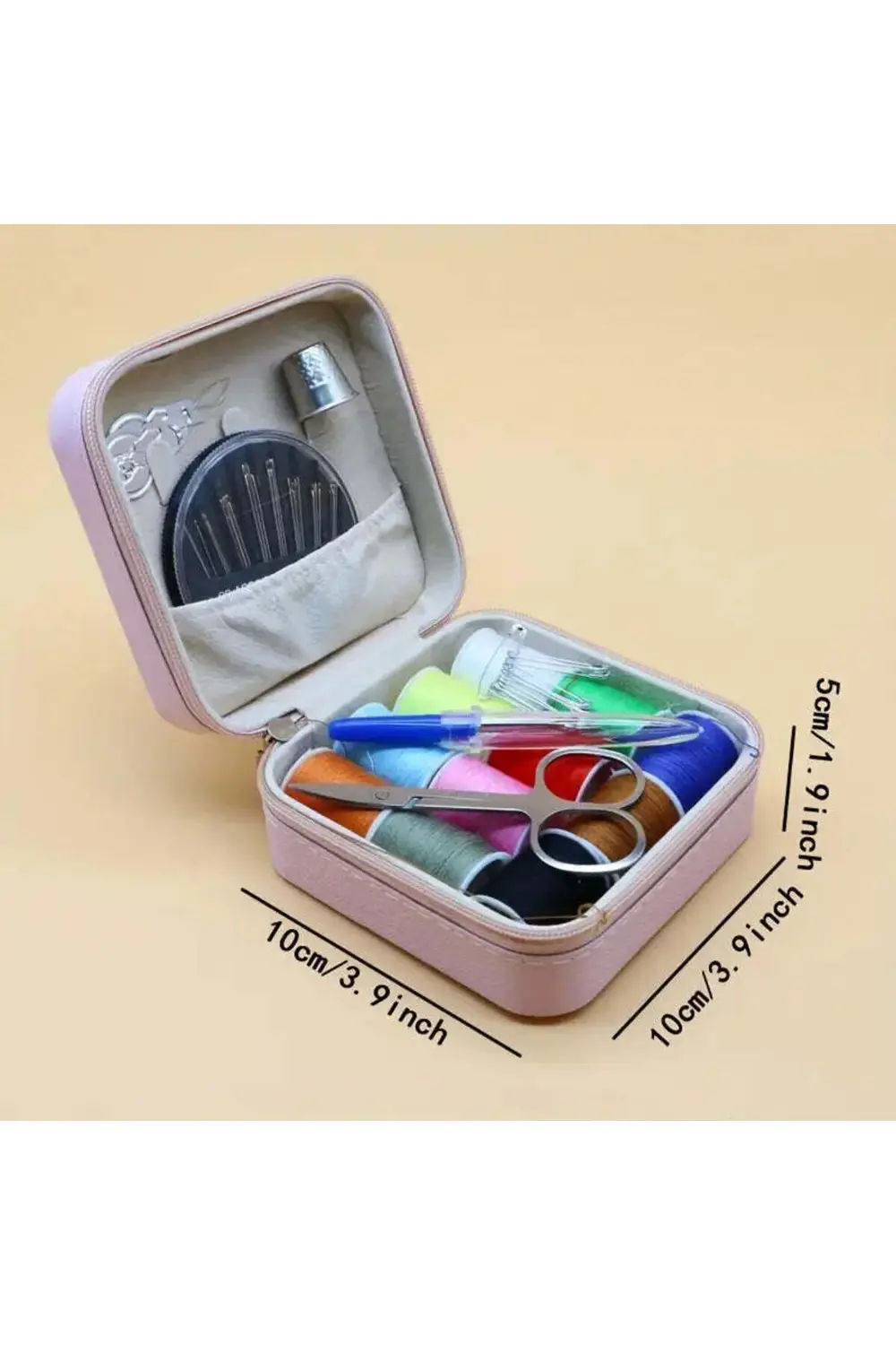 Tuhafiyecimiz Pembe Kutulu Dikiş Makinesi Kiti, Dikiş Aksesuarları Ve Malzemele Tuhafiyecimiz Pembe Kutulu Dikiş Makinesi Kiti, Dikiş Aksesuarları Ve Malzemele