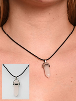 PEMBE KUVARS DOĞALTAŞ PANDÜL KOLYE-DOĞALTAŞKOL4