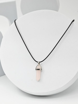 PEMBE KUVARS DOĞALTAŞ PANDÜL KOLYE-DOĞALTAŞKOL4