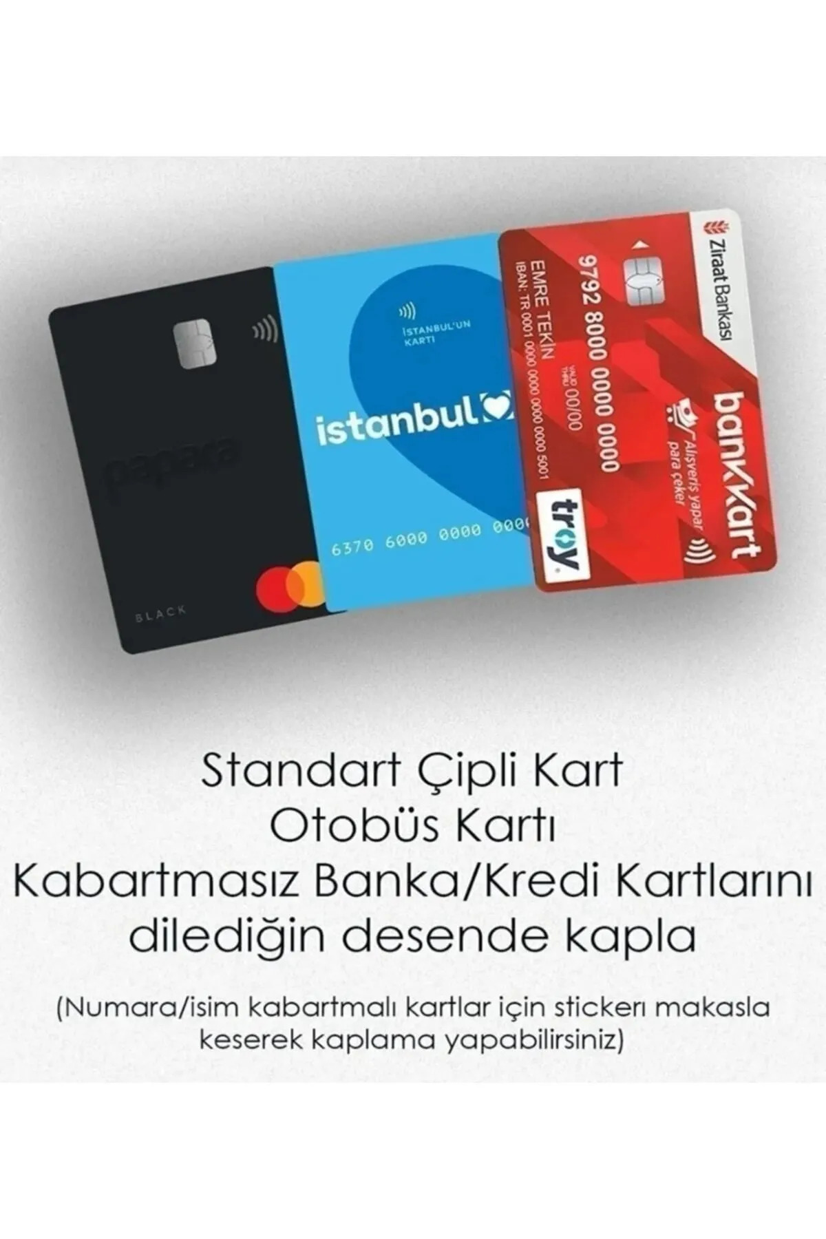 Pembe Leopar Tasarımlı Kredi Kartı Kaplama