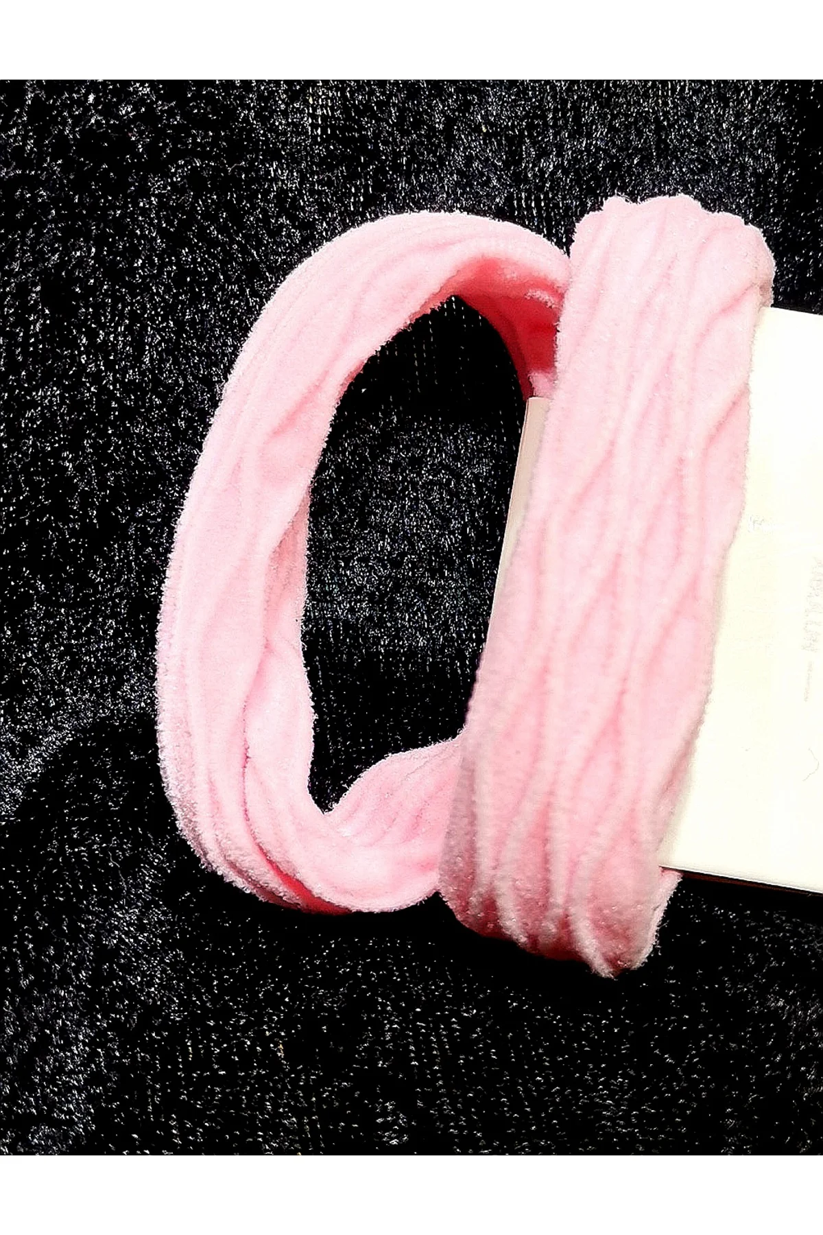 Pembe Lüks Figürlü Renkli Lastik Toka