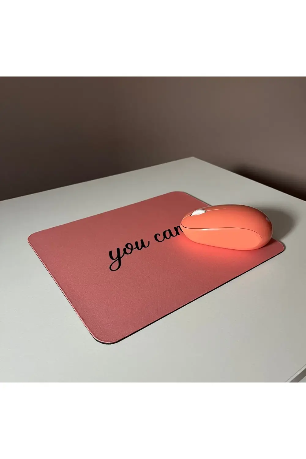Pembe Mouse Pad, 21x17 cm,Kaymaz Taban, Ev, Ofis ve Oyun için Rah