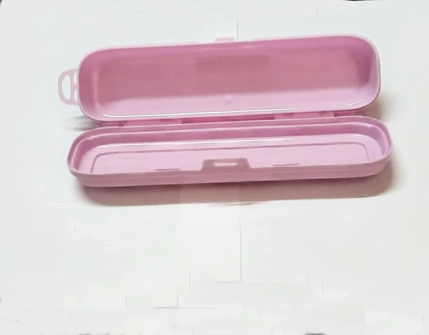 Pembe Multi Renkli Kapaklı Kalemlik Kutusu -çanta İçi Saklama - Diş Fırçası - Makyaj Fırçası Kutu Pembe Multi Renkli Kapaklı Kalemlik Kutusu -çanta İçi Saklama - Diş Fırçası - Makyaj Fırçası Kutu