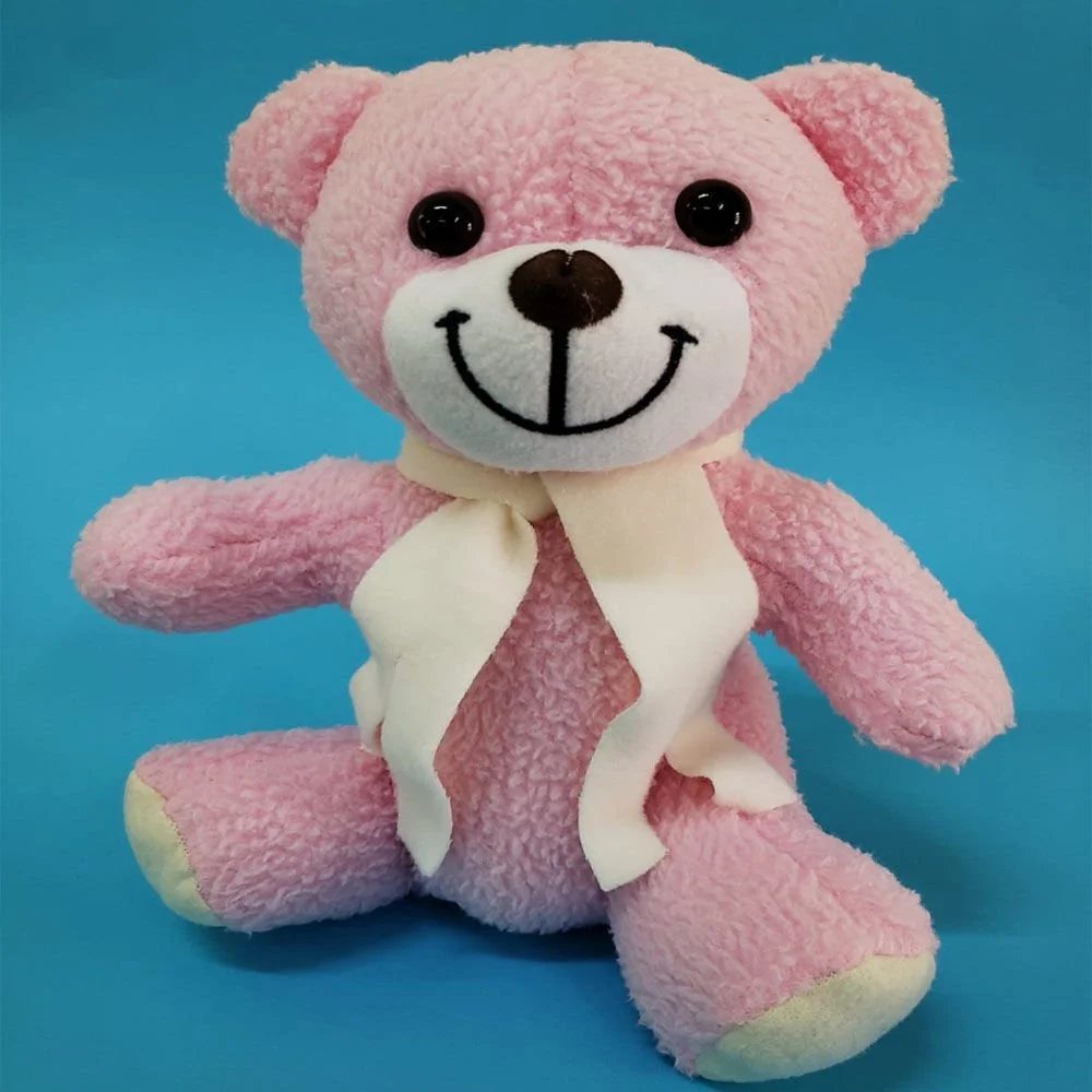 Pembe Peluş Atkılı Oyuncak Ayıcık Diğer