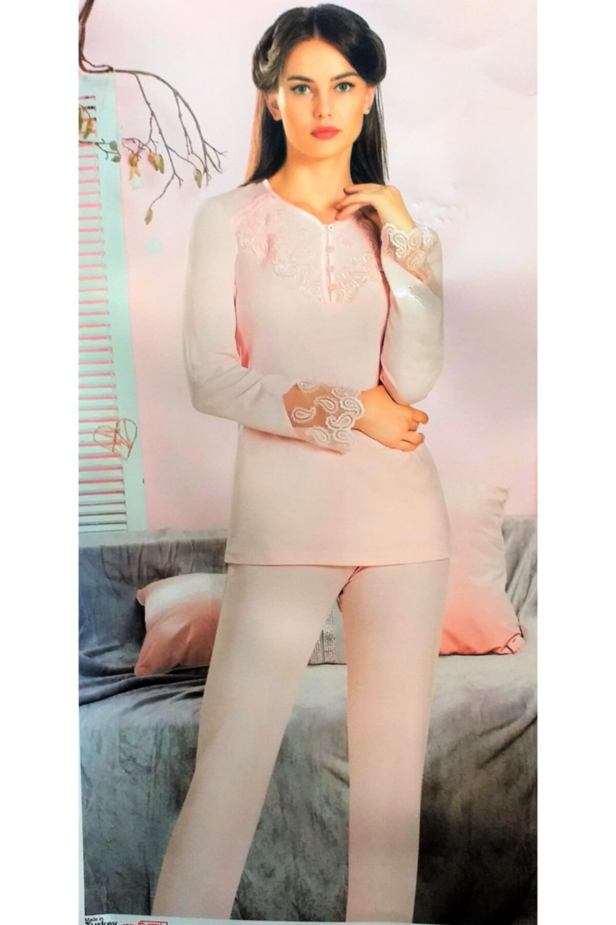 Pembe Pijama Takımı