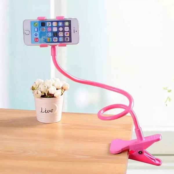 Pembe Renk Akrobat Telefon Tutucu Oynar Başlıklı Pembe Renk Akrobat Telefon Tutucu Oynar Başlıklı