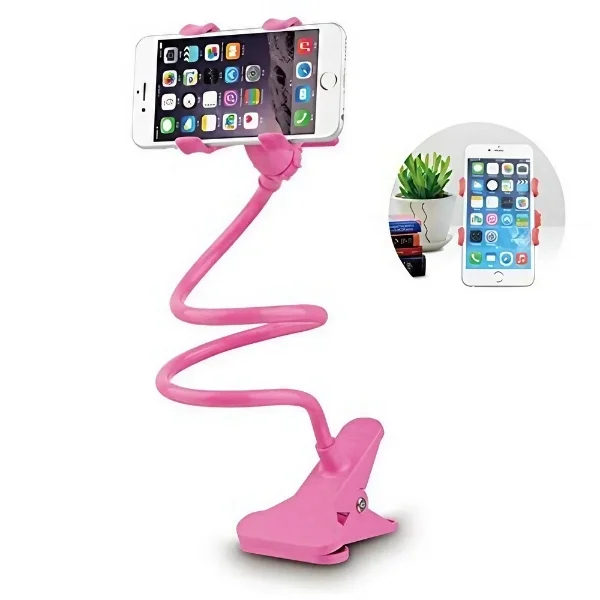 Pembe Renk Akrobat Telefon Tutucu Oynar Başlıklı Pembe Renk Akrobat Telefon Tutucu Oynar Başlıklı