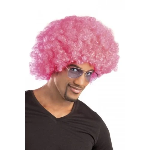 Pembe Renk Kıvırcık Afro Bonus Parti Peruğu Fiyatı, Yorumları ve Özellikleri