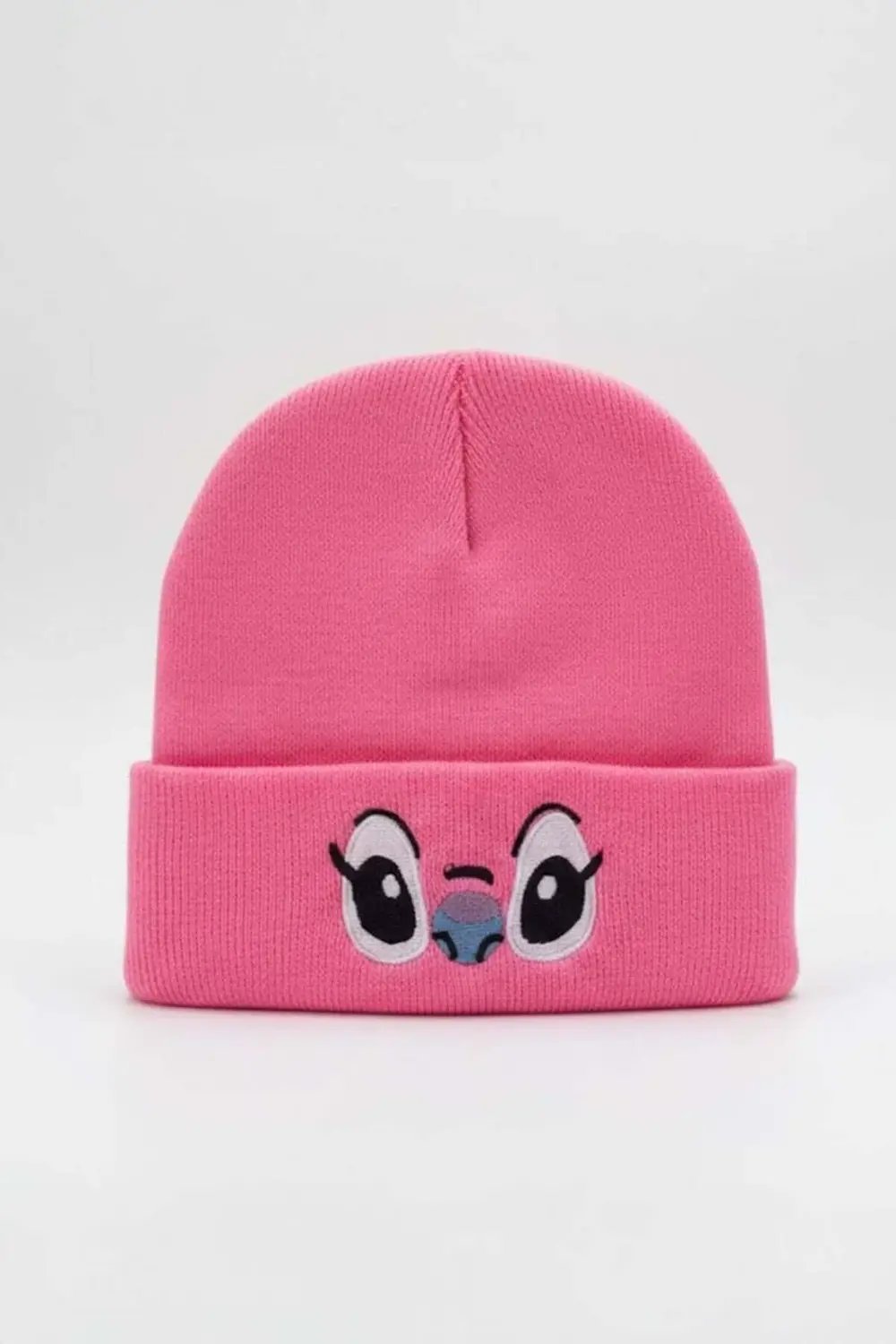 Pembe Sevimli Lilo & Stitch Face Unisex Bere