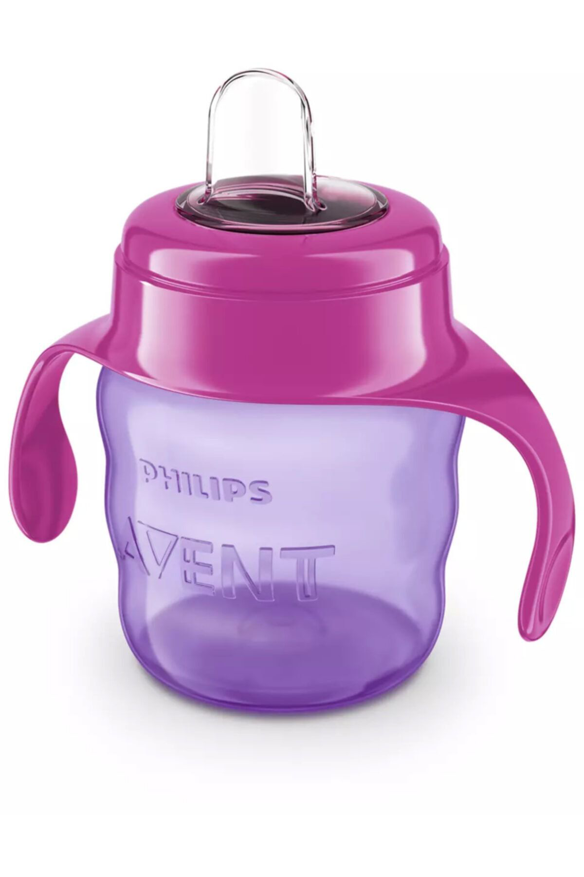 Philips Avent Pembe Silikon Uçlu Eğitici Damlatmaz Bardak 6M+ 200Ml