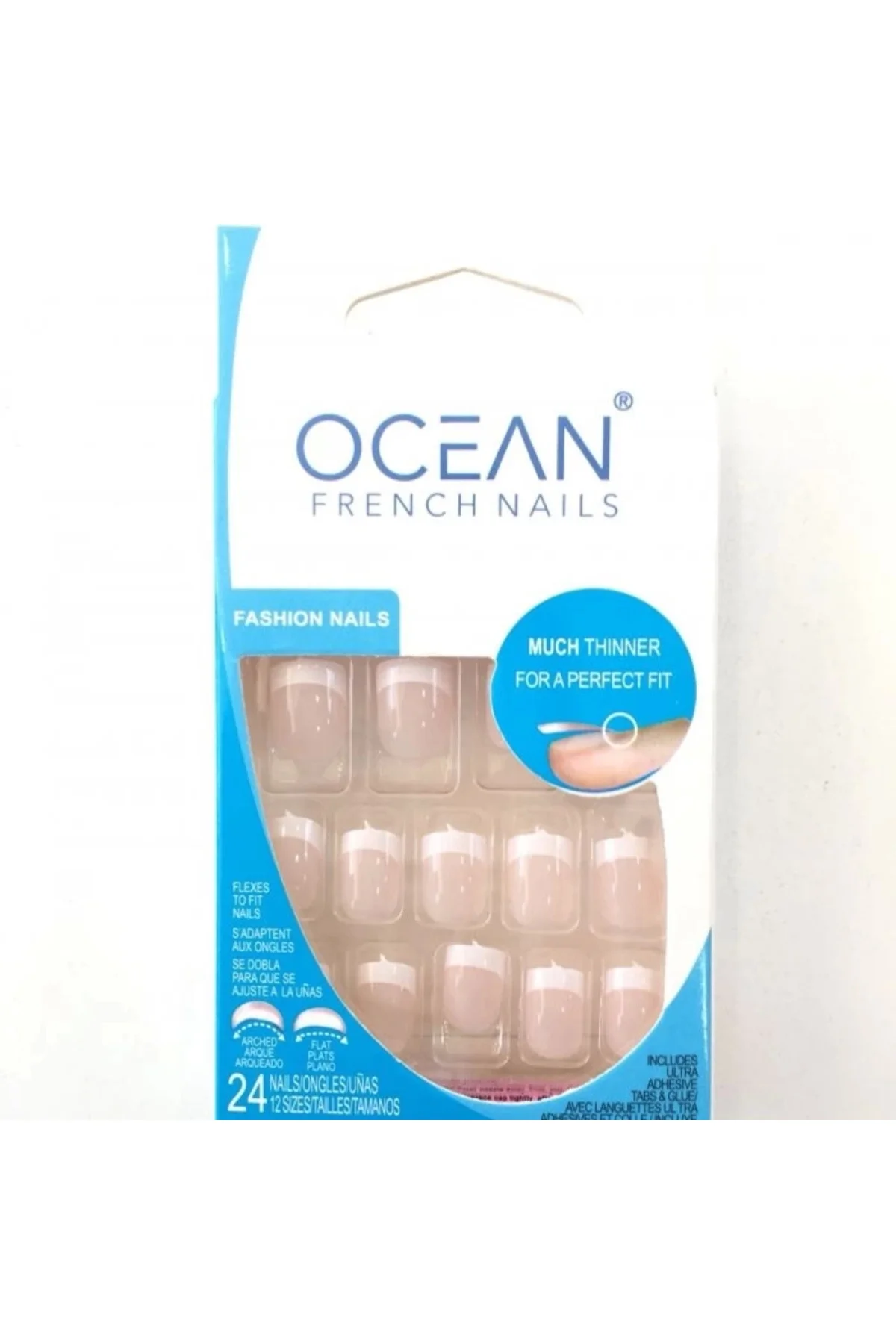 Pembe Takma Tırnak (ince French) 191a