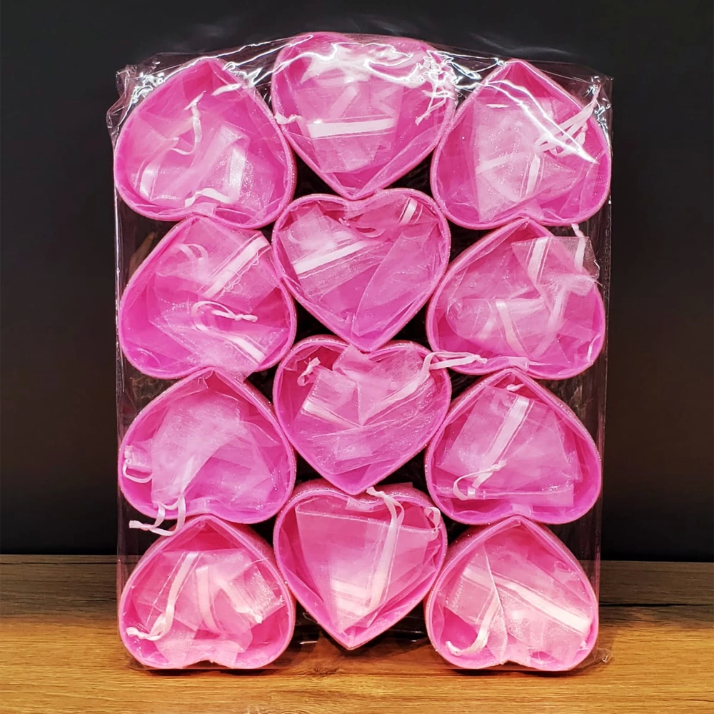 Pembe Tül Kese Pembe Tül Kese