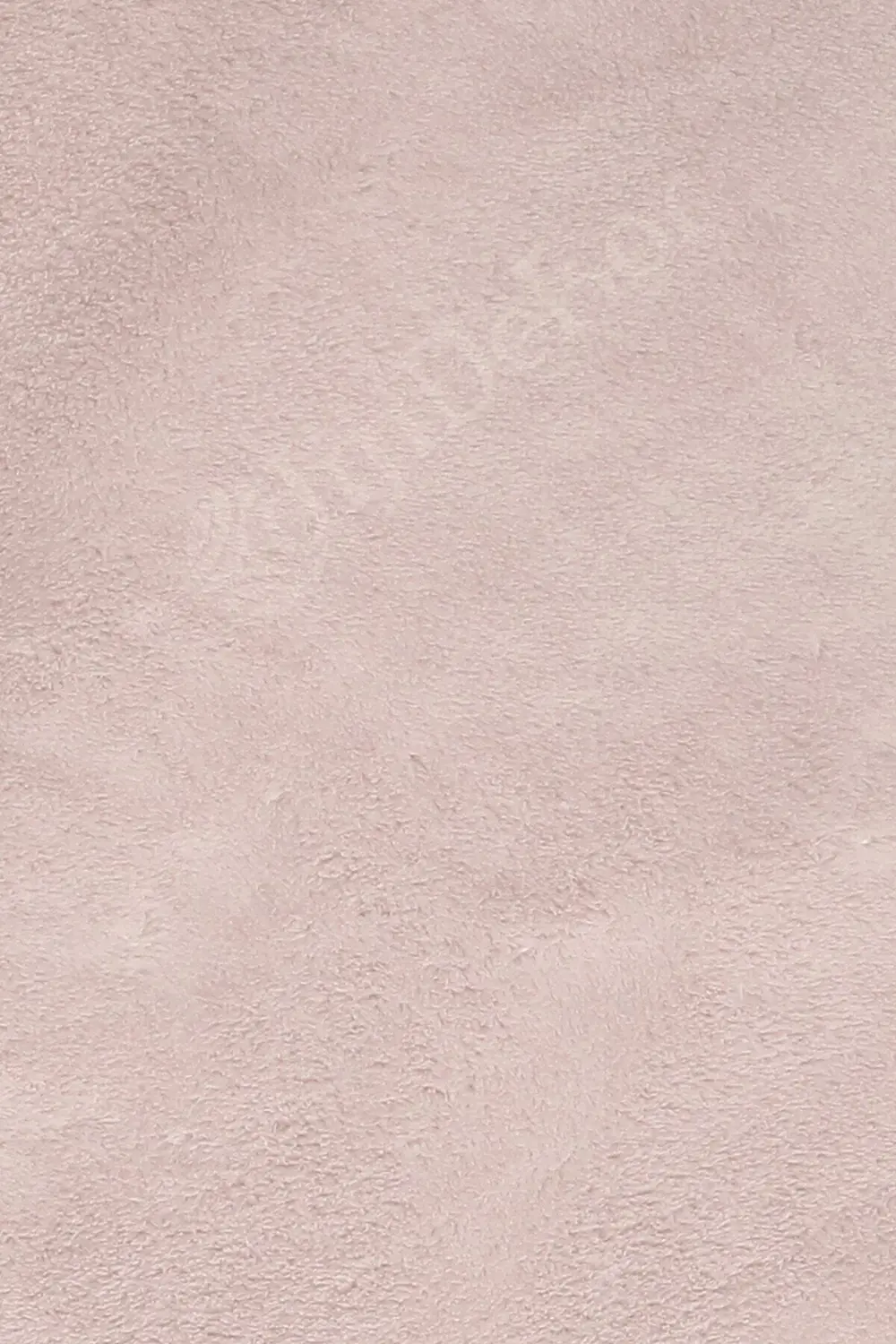 Pembe Yuvarlak Post Halı Saçaklı Peluş Halı Antibakteriyel Banyo