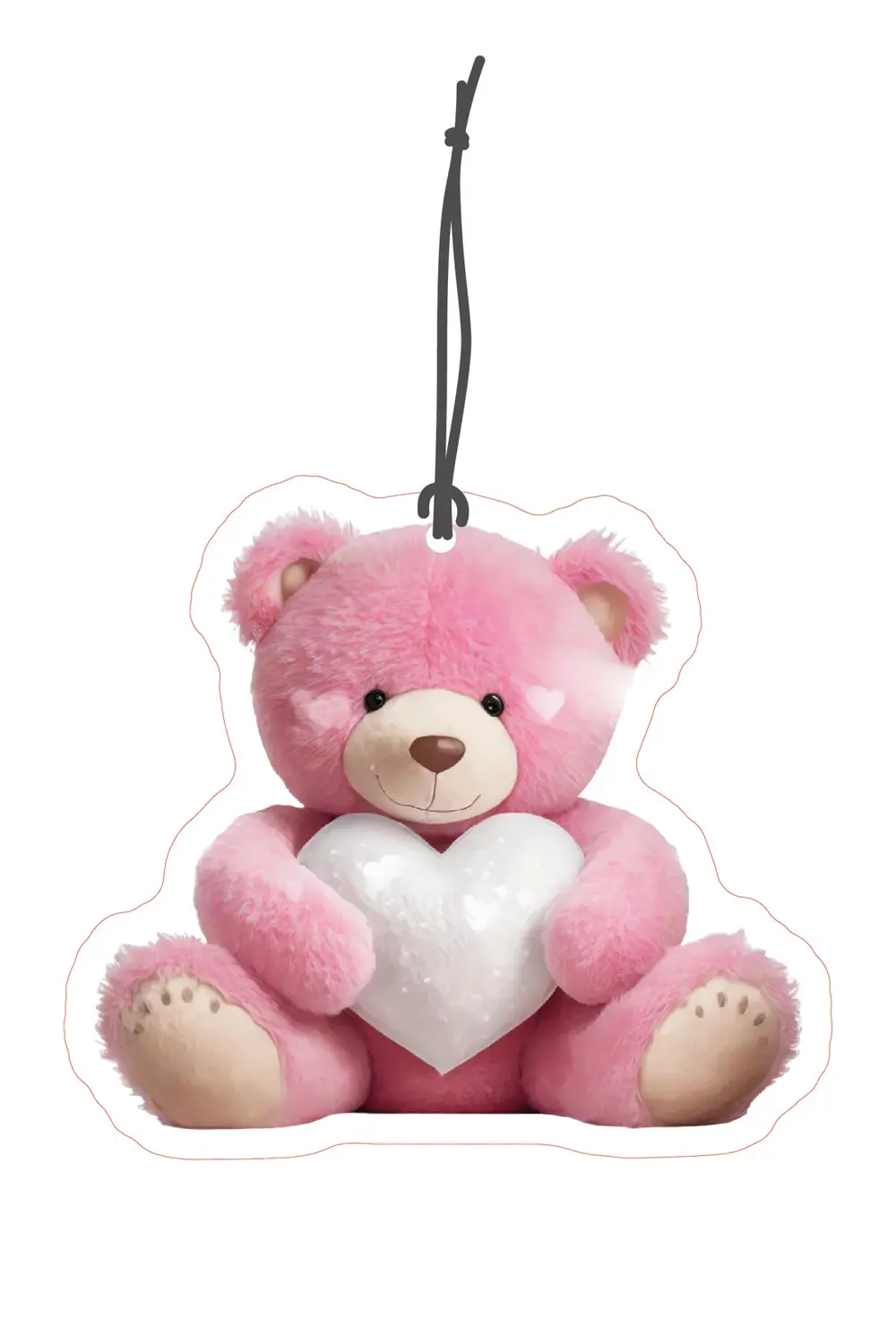 Pembiş Yumoş Ayıcık Görselli Hediye Konseptli Oto Kokusu ve Oto