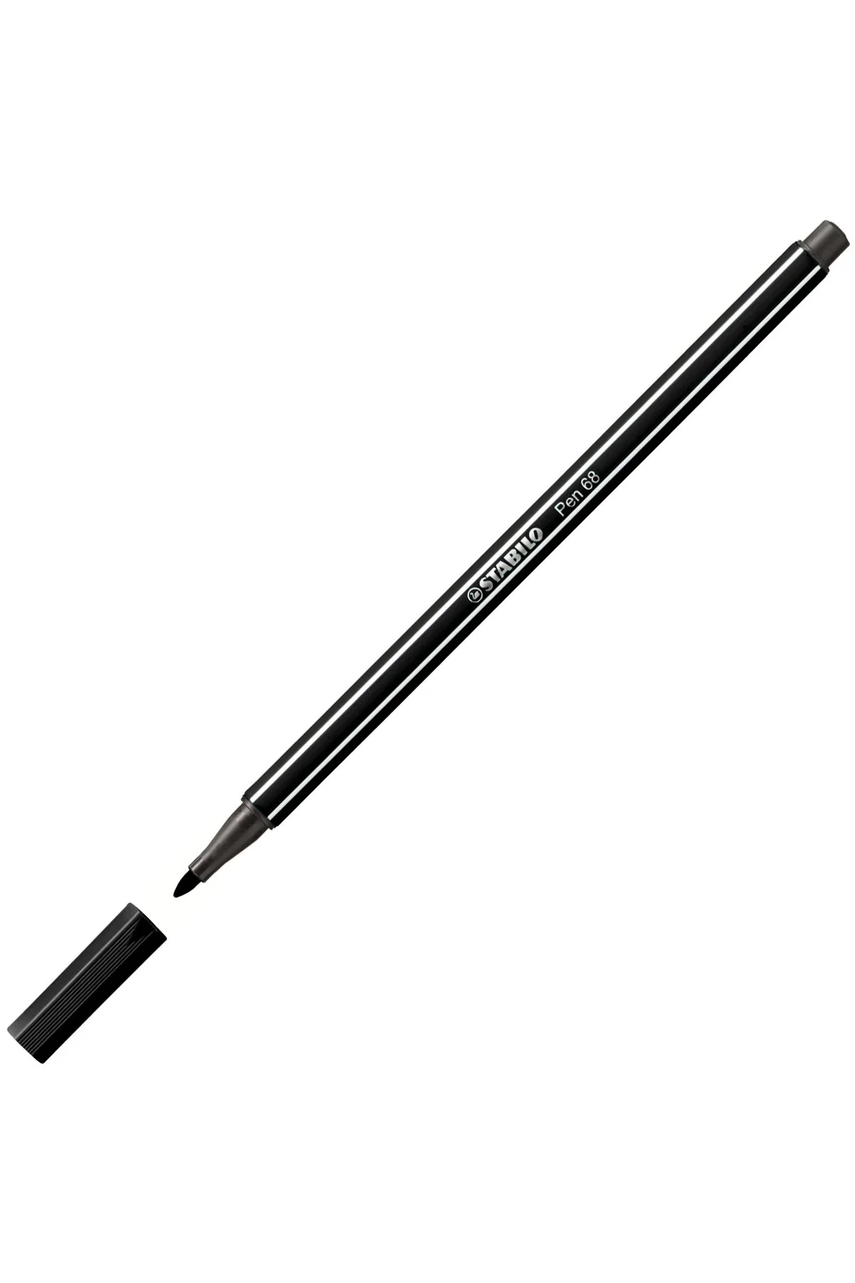 Pen 68 1.0mm Keçe Uçlu Kalem 68/46 Siyah