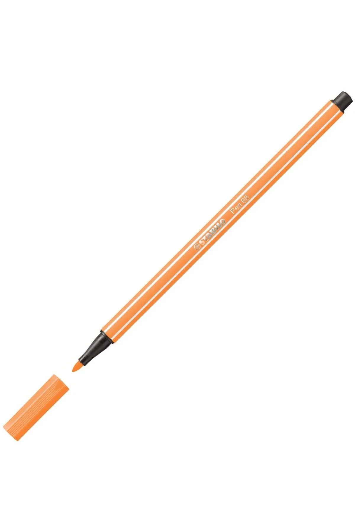 Pen 68 1.0mm Keçe Uçlu Kalem 68/054 Floresan Turuncu