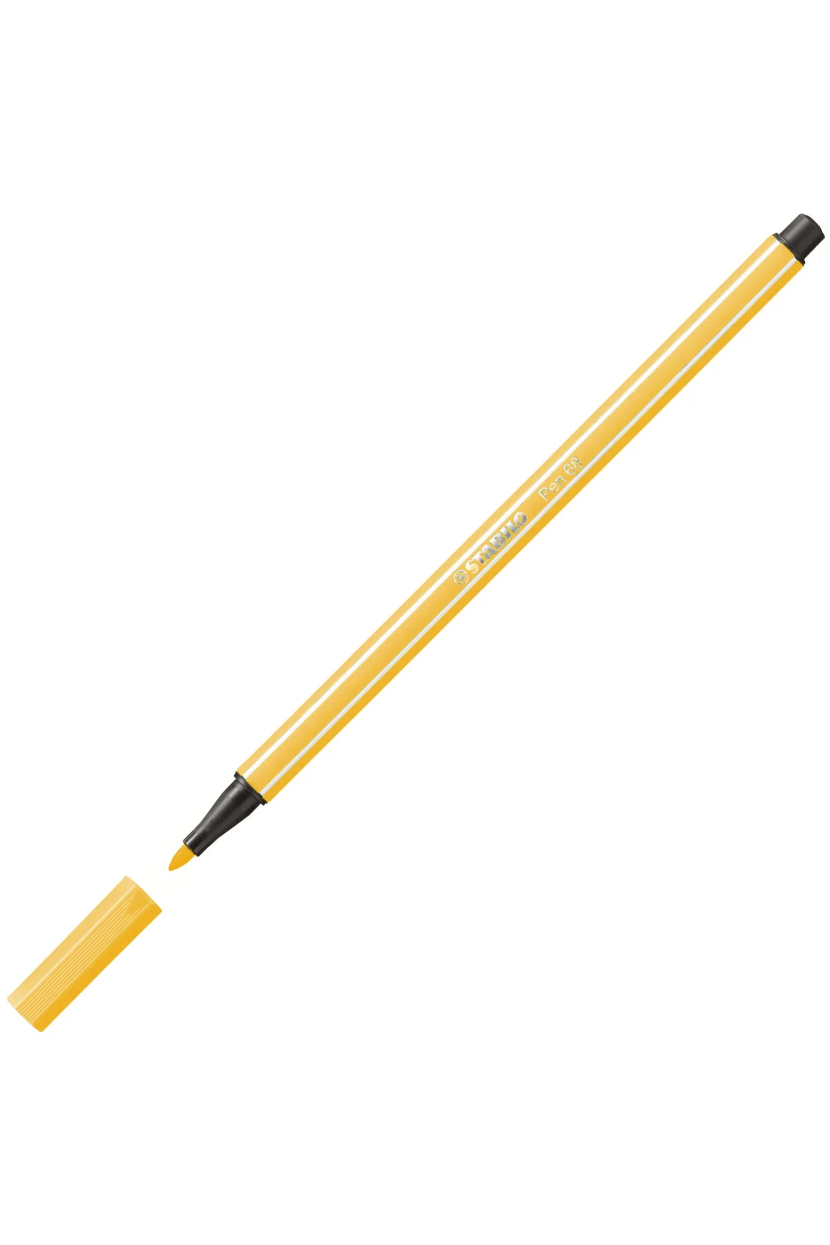 Pen 68 1.0mm Keçe Uçlu Kalem 68/44 Sarı