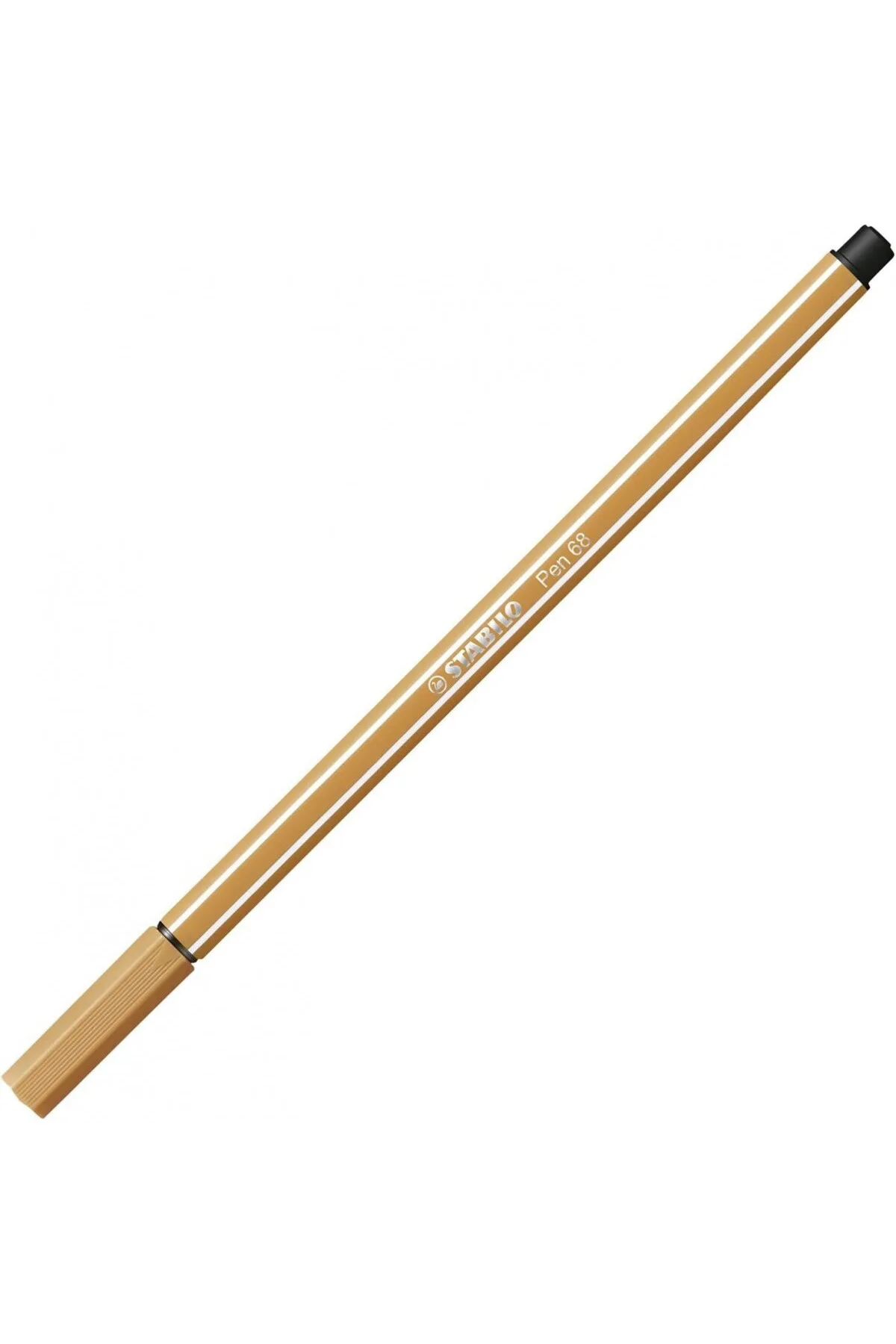 Pen 68 1.0mm Keçe Uçlu Kalem 68/89 Koyu Kahverengi