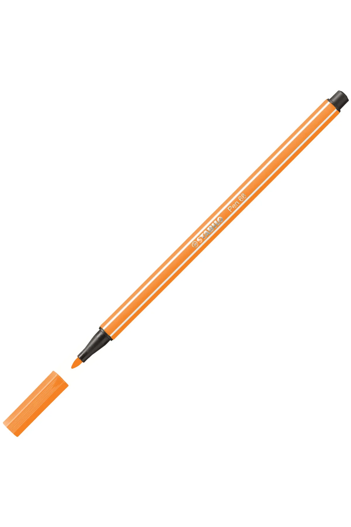 Pen 68 1.0mm Keçe Uçlu Kalem 68/30 Açık Turuncu