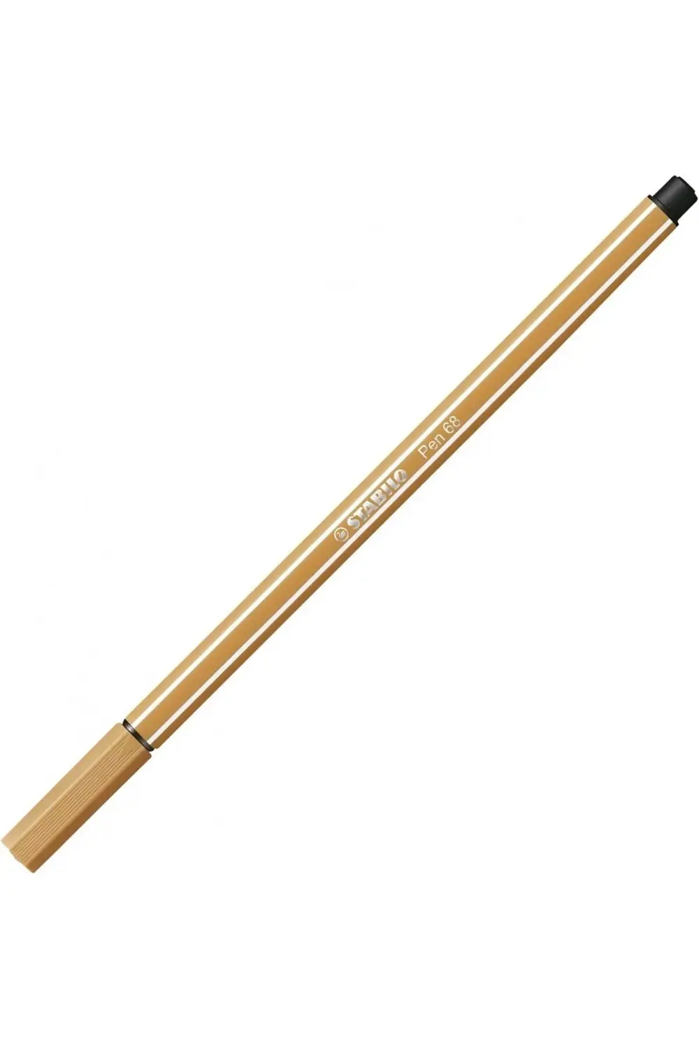 Pen 68 1.0mm Keçe Uçlu Kalem 68/89 Koyu Kahverengi