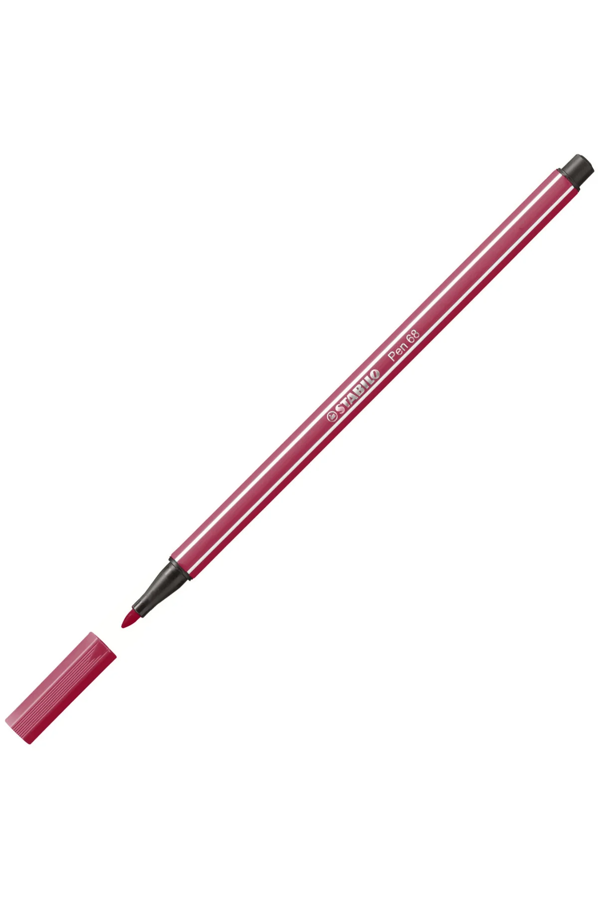 Pen 68 - Keçe Uçlu Boya Kalemi - Vişne Çürüğü