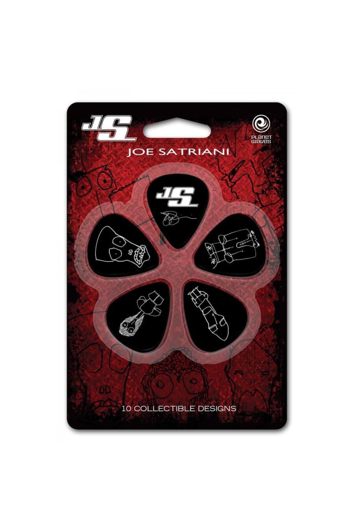 Pena Joe Satriani Kendi Tasarımı İle 10 Adet Medium 1cbk4-10js