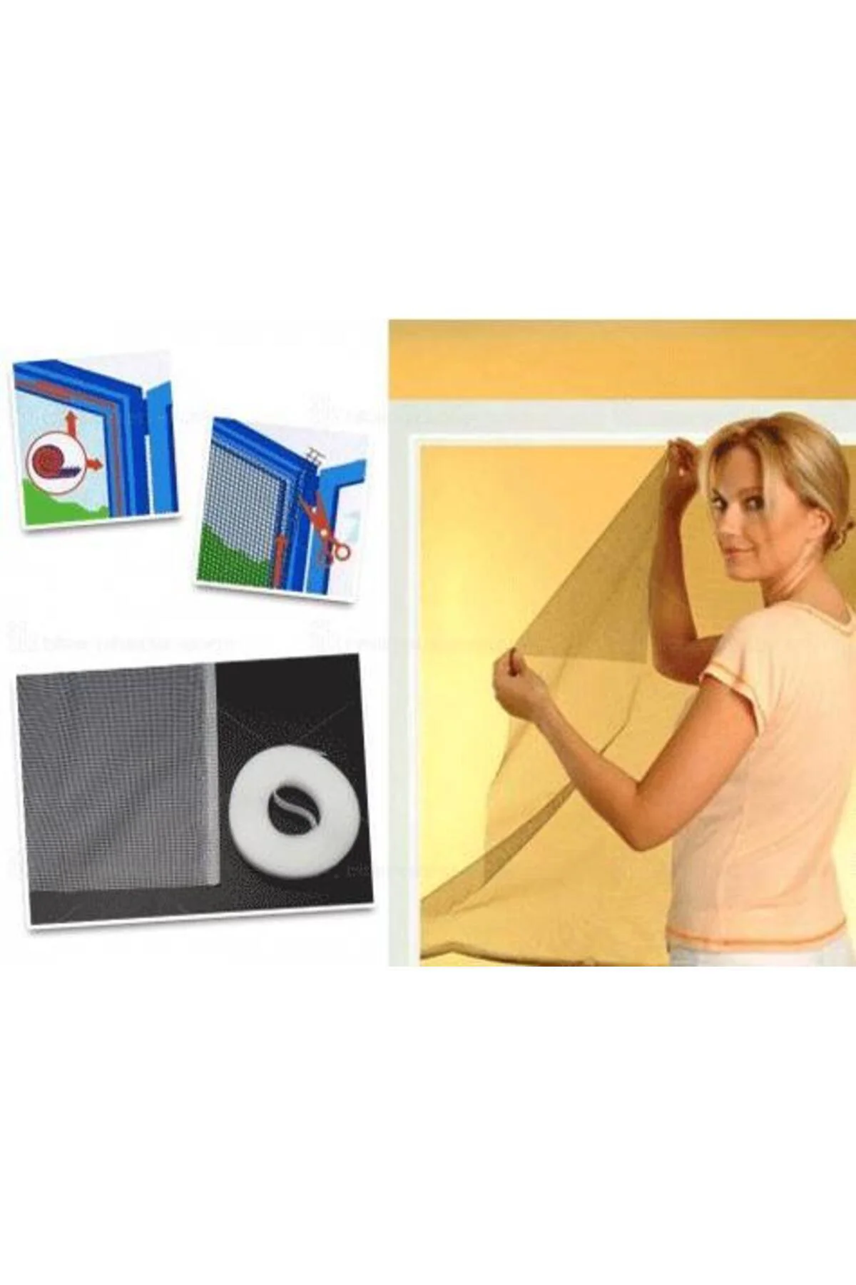 Pencere Cam Sinekliği ( 70 cm x 125 cm. ) GO5060468