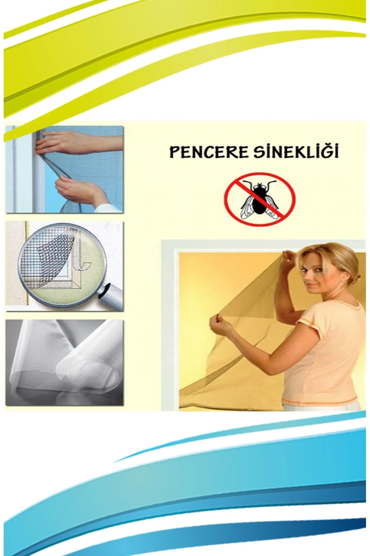 Pencere Cam Sinekliği ( 150 Cm X 100 Cm. ) Bx40 Fiyatı, Yorumları ve Özellikleri